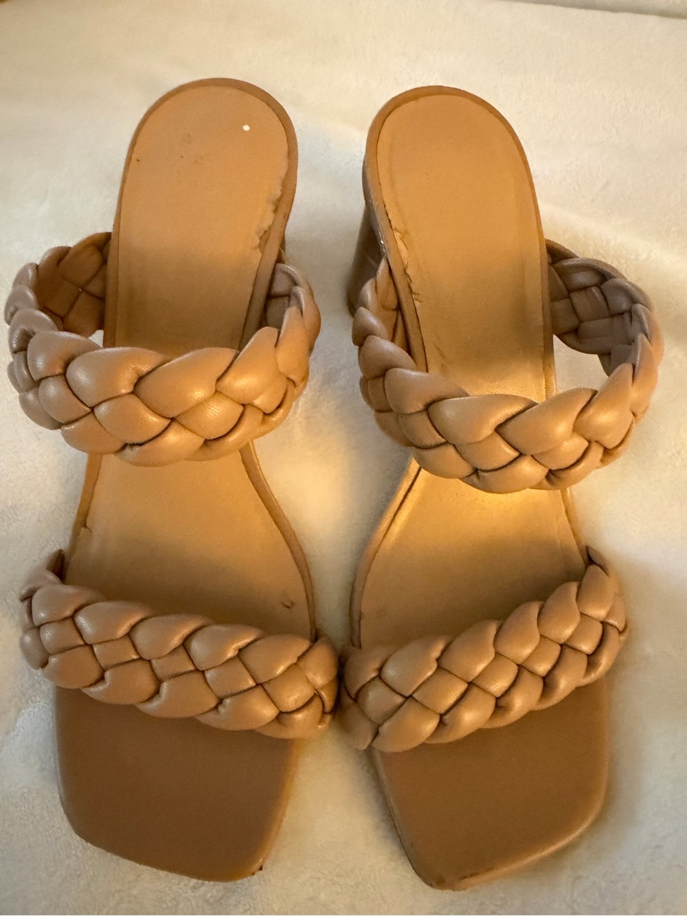 A New Day Basil Braided Sandals in Tan
